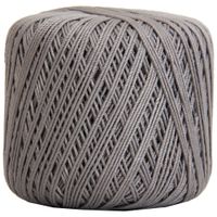 Threadart 100% Pure Cotton Crochet Thread - SIZE 3 - Color 25 - GREY -2 sizes 27 colors available