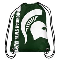 Michigan State Spartans NCAA Big Logo Drawstring Backpack