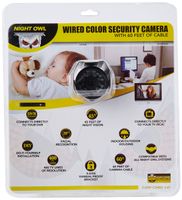 Night Owl Security Products CAM-CM01-245 Wired Color Security Camera with Vandal Proof 3-axis Bracket and 60 Feet of Cable
