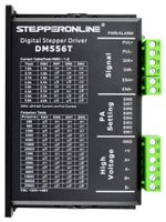 STEPPERONLINE Digital Stepper Driver 1.8~5.6A 20-50VDC for Nema 23, 24 Stepper Motor