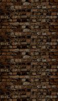 Ella Bella Photography Backdrop Paper, Aged Brown Brick, 48" x 12', 1 Roll