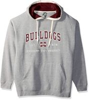 Ouray Sportswear NCAA Mississippi State Bulldogs Men's Peerless DLX, Premium Heather/Maroon, X-Large