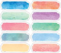 Teacher Created Resources Watercolor Labels Magnetic Accents