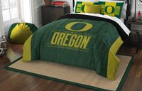 Officially Licensed NCAA Oregon Ducks Modern Take Full/Queen Comforter and 2 Sham Set