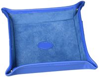 Leather Snap Tray, Blue (54123611)