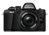 Olympus OM-D E-M10 Mark II Mirrorless Camera with 14-42mm EZ Lens (Black) US ONLY