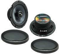 Compatible with Nissan Pathfinder 2001-2004 Rear Door Replacement Harmony HA-C65 Premium Speakers