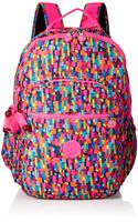 Kipling womens Seoul GO Blooming Geo Laptop Backpack, blooming, One Size