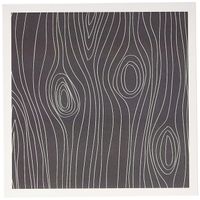 3dRose Set of 12 Greeting Cards, Gray Faux image of Wood (gc_192751_2)