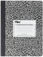 Tops 63786 9-3/4" X 7-1/2" Quad Ruled Composition Notebook
