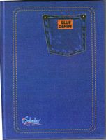 iScholar Blue Denim Casebound Journal, Wide Ruled, 100 Sheets, 9.75 x 7.5 Inches (51200)