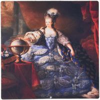 3dRose LLC 8 x 8 x 0.25 Inches Mouse Pad, Beautiful Photo of Painting of Marie Antoinette (mp_153738_1)