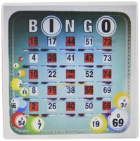 3dRose LLC 8 x 8 x 0.25 Inches Mouse Pad, Let s Play Bingo (mp_30660_1)