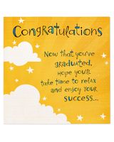 American Greetings Musical Graduation Card (Relax)