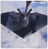 3dRose Print of Delta Stealth Wing Bomber Mouse Pad (mp_194736_1)