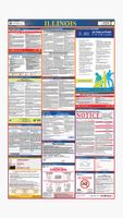 Osha4less Illinois All-in-One Labor Law Posters (IL-A1)
