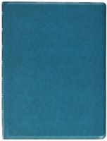 FILOFAX Refillable Saffiano Notebook, A5 (8.25" x 5") Aqua - 112 Cream moveable pages - Index, pocket and page marker (B115034U)
