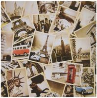 3dRose LLC 8 x 8 x 0.25 Inches Mouse Pad, Image of Photos from Around The World (mp_173892_1)