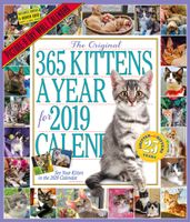 The 365 Kittens-A-Year Picture-A-Day Wall Calendar 2019