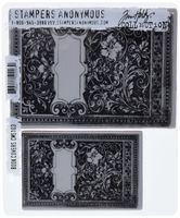 Stampers Anonymous Tim Holtz Cling Rubber Stamp Set, Book Covers