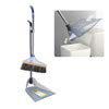 Clearance Sale!DEESEE(TM)🍀🍀New Material Home Casual Environmental Recycle Upright Dustpan Lobby Sweep Set with Extendable Broom (Gray)