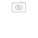 Canon EC-N Bright Laser Matte Focusing Screen with AF Ellipse for EOS-1, 1N, 1V, EOS-3, D2000, 1D & 1D Mark II Cameras