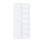 PLASTIC PALETTE TRAY 9 WELL RECTANGULAR