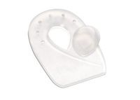 Silipos Soft Zone Heel Spur Pad W/Removable Plug #4003 Per Pair Size Large: Womens 8-11.5 Mens 10-12