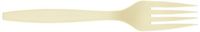 Big Party Pack Plastic Forks| Vanilla Creme | 100 ct. | Party Supply