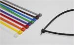 BuyCableTies 7" Standard Indoor Cable Ties - 50 lb Rated - Made in USA - Natural/Clear - 1000 per bag