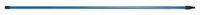 Colr Coded Handle, Fibrglass, Blue, 60 in.