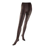 Juzo Attractive 15-20 mmHg Moderate Compression Pantyhose 5140AT in Charcoal Charcoal III