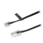 Valueline Telecom Cable RJ12 (6P6C) Male - RJ45 (8P6C) Male 1.00 m Black [VLTP90310B10]