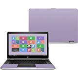 MightySkins Skin Compatible with HP Pavilion x360 14" (2017) - Solid Lavender | Protective, Durable, and Unique Vinyl Decal wrap Cover | Easy to Apply, Remove, and Change Styles | Made in The USA