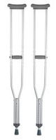 McKesson Aluminum Tall Adult Underarm Crutches 5' 10" to 6 ' 6" User Ht.