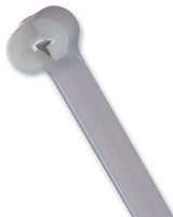 7.31 inch Long x 0.19 inch Wide x 1-3/4 inch Bundle Diameter, Natural, Nylon Standard Cable Tie