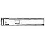 TE Connectivity/AMP Brand 926010-1 Connector Discrete Wire Housing