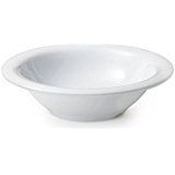 Yanco MS-5608WT Mile Stone Salad Bowl, 8 OZ Capacity, 1.5" Height, 6.25" Diameter, Melamine, White Color, Pack of 48
