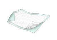 Durasorb Underpad 17 X 24" Case of 300 By Kendall for Incontinence or When Absorbent Underpad Is Needed. Moderate Absorbency and Waterproof Backing Disposable Underpad for Bed Protection
