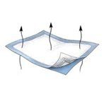 Kendall Maxiflo Breathable Underpads - Super Absorbency - 23" x 36"
