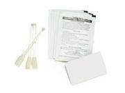 Zebracard 105909-169 Premier Cleaning Kit for All Zebra Card Printers, 50 Cleaning Cards and 25 Swabs