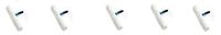 Moerman 21068 18" Pro Window Washing Tool With 2 Component Anti-Slip Comfort Grip With Durable Polyester Sleeve (5-Pack)