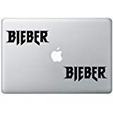 Justin Bieber Logo FlashDecals2768 Set Of Two (2x) , Decal , Sticker , Laptop , Ipad , Car , Truck