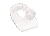 Silipos Soft Zone Heel Spur W/ Removable Plug Large Womens 8 - 11.5 Mens 10 - 12 - Model 4003 - Pair by Silipos