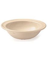 Yanco NS-306T Nessico Grapefruit Bowl, 13 oz Capacity, 2.5" Height, 5.75" Diameter, Melamine, Tan Color, Pack of 48