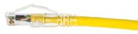 UNC6-YL-5FT: Uniprise Category 6 U/UTP Patch Cord, RJ45 to RJ45, 4-pair, Non-Plenum, Yellow Jacket, 5 ft.