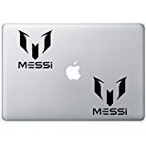 Barcelona Lionel Messi ArcDecals78600154 Set Of Two (2x) , Decal , Sticker , Laptop , Ipad , Car , Truck