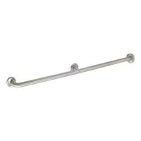Industrial Grade 4WMG3 Grab Bar, 304SS, Satin, 48x3x2.76, 1 1/4 Dia