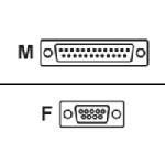 500-163 Cable Modem DB9F to DB25M 6FT