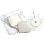 MPM Medical WoundGard Bordered Gauze Dressing - Sterile - 5 x 5 Inch
